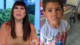 Moria Casán se mostró afectada al analizar las imágenes de Ángel López. Moria Casán se mostró afectada al analizar las imágenes de Ángel López.