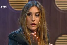 La artista no dudó en pasarla factura al ácido presentador. Foto: captura de pantalla El Trece.