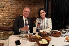 El empresario mexicano Ricardo Salinas Pliego en un restaurante de Buenos Aires durante su visita a la Argentina para participar de la CPAC local. Foto: Instagram (@ricardosalinas)