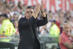 Gallardo tomó una sorpresiva decisión con algunos futbolistas del plantel que viajó a San Juan. Foto: FotoBaires Gallardo tomó una sorpresiva decisión con algunos futbolistas del plantel que viajó a San Juan. Foto: FotoBaires