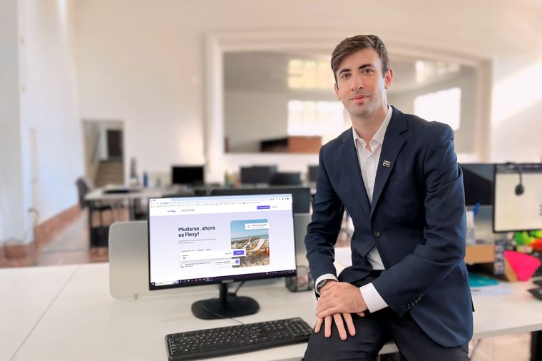 Lautaro Reynoso, CEO de Flexy Foto: Gentileza Flexy