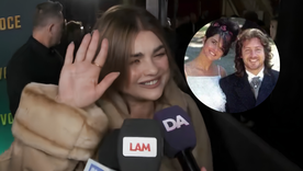 La actriz habló sobre el inesperado reencuentro. La actriz habló sobre el inesperado reencuentro.