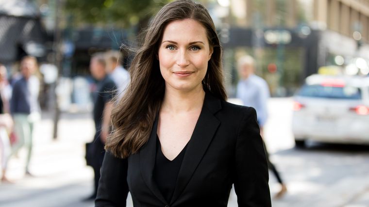 La primera ministra finlandesa, Sanna Martin, anunció la decisión tomada por Finlandia. Foto: Estado.