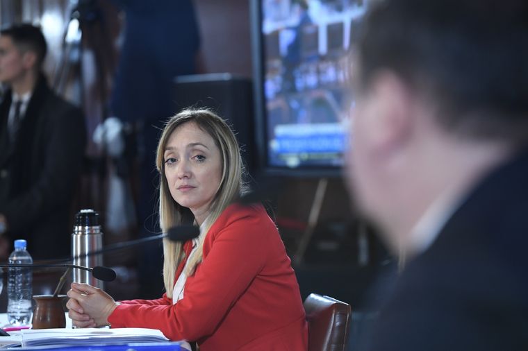 Anabel Fernández Sagasti. Foto: X @SenadoArgentina