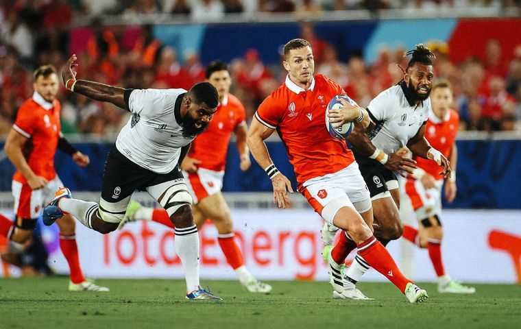 Gales sufrió como se preveía y se escapó de las manos de Fiyi con un triunfazo Foto: Welsh Rugby Union