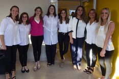 El staff del Jardín de Infantes Santa María. Foto: ALF PONCE / MDZ