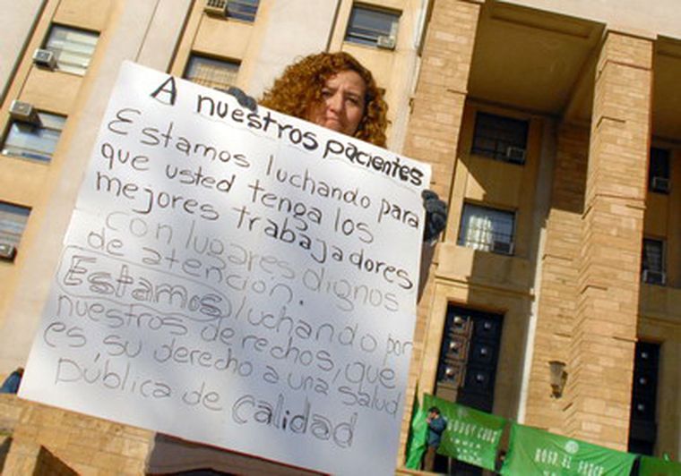Es posible que los trabajadores de la educación retomen las medida de fuerza. Foto: Marcelo Ruiz/ MDZ