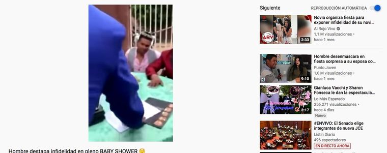 La escena se hizo viral.