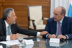 Guillermo Francos con Alfredo Cornejo.&nbsp;