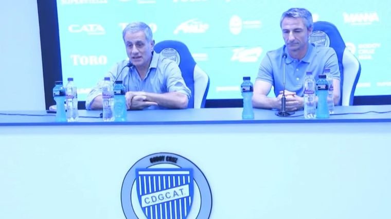 Mariano Toedtli es presentado como DT del Tomba.&nbsp;