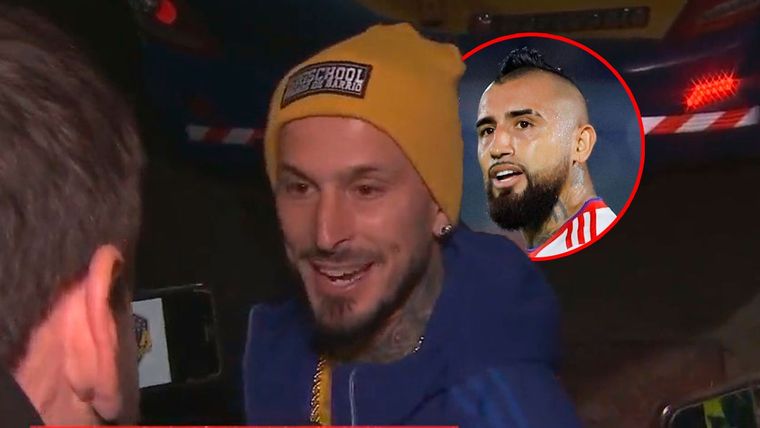 Benedetto se mostró ilusionado por la posible llegada de Vidal a Boca.