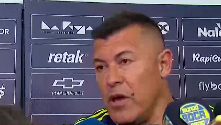 Almirón aseguró que le encantó el partido que hizo Boca ante Almagro, al que tuvo que superar por penales Foto: TyC Sports