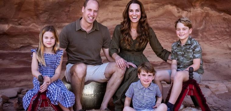 El príncipe William y Kate Middleton lograron formar una hermosa familia. Foto: Instagram @dukeandduchessofcambridge