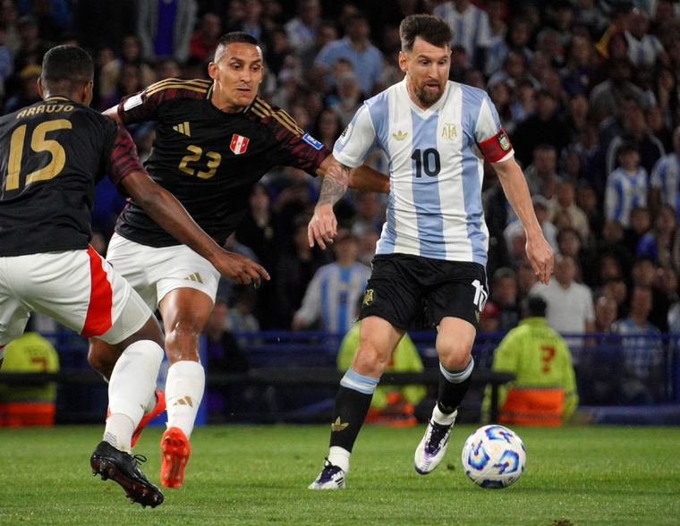 Lionel Messi terminó la temporada 2024 con Argentina. Foto: NA