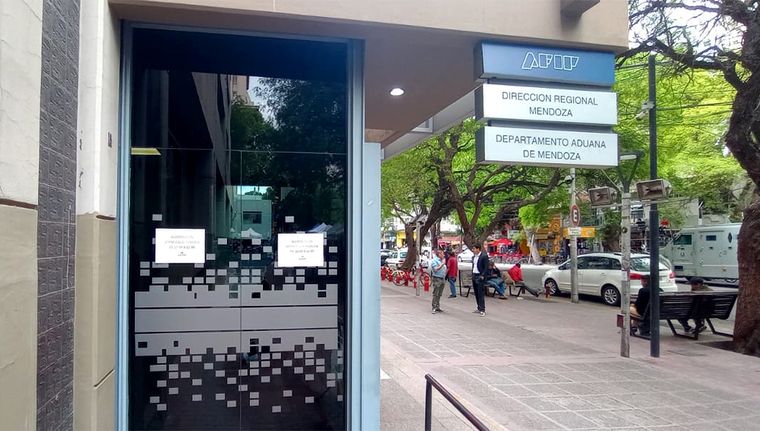 La AFIP Mendoza, con medidas de fuerza confirmadas para la semana próxima. Foto: Alf Ponce Mercado/MDZ
