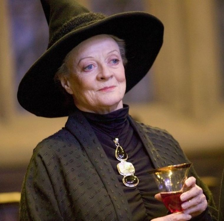 Maggie Smith falleció este viernes a sus 89 años. Foto: X @PotterWorldUK.