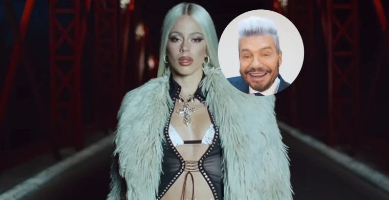 La artista no se quedó callada y le dijo de todo a Tinelli. Foto: Captura de pantalla Youtube TINI/ Instagram Marcelotinelli.