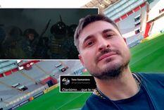 Hernán Santarsiero El periodista de River y un insólito tuit tras los incidentes en el partido entre Gimnasia y Boca.