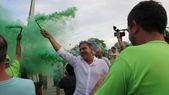 Mario Vadillo, uno de los referentes del Frente Verde. Mario Vadillo, uno de los referentes del Frente Verde.