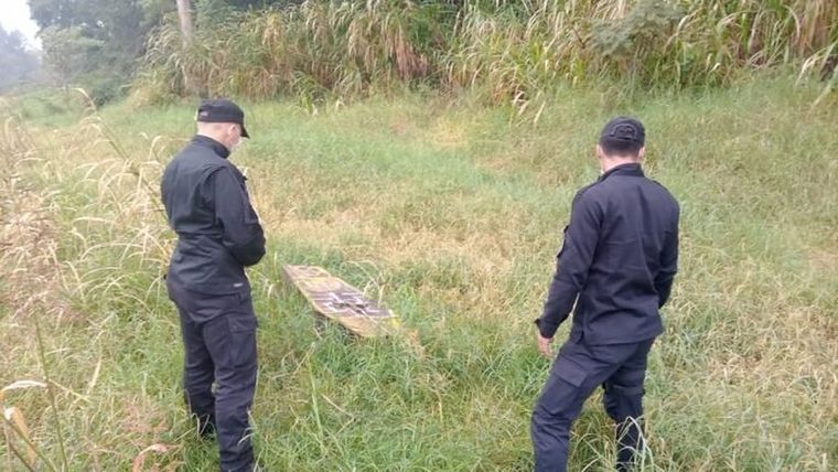 El hallazgo se produjo a la orilla de una ruta provincial Foto: Foto: Misiones Online