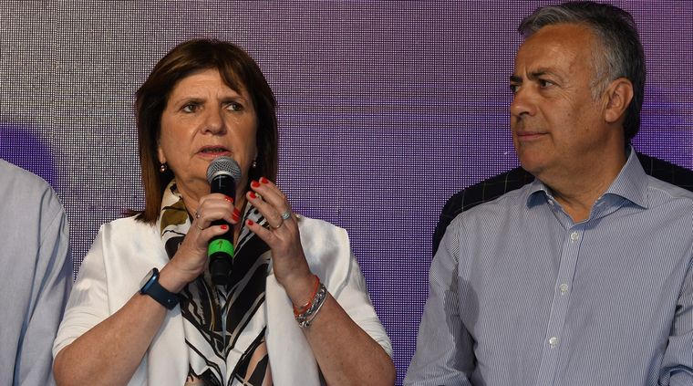 Patricia Bullrich y Alfredo Cornejo Foto: ALF PONCE MERCADO / MDZ