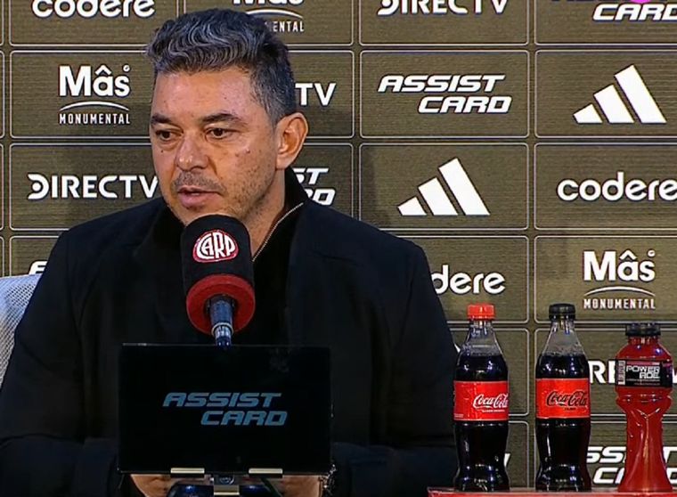 El técnico habló en conferencia de prensa. Foto: Captura