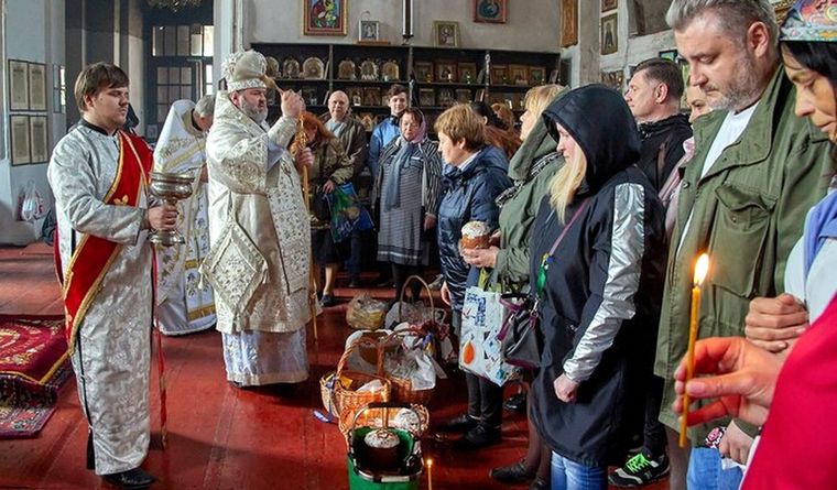 Iglesia Ortodoxa de Ucrania Iglesia Ortodoxa de Ucrania, junto a su pueblo, en Ucrania. Foto: Efe.