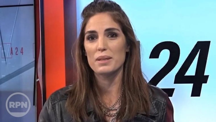 Cata de Elía expresó su dolor tras perder a una de sus gemelas Foto: Captura TV