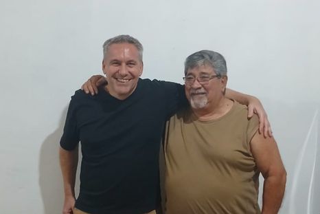 Hernán y Luis Roberto Brito. Hernán y Luis Roberto Brito.