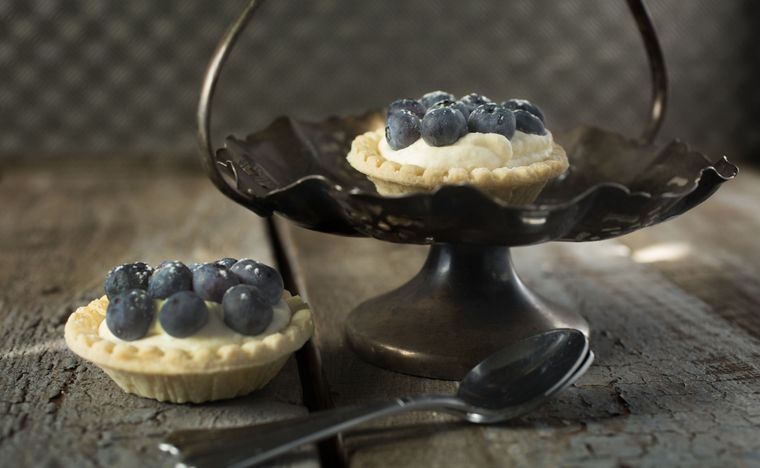 Tarta de ricota y arándanos Una receta simple y deliciosa para hacer en pocos pasos. Foto: Shutterstock