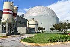 La central Atucha I dejó de operar en octubre por mantenimiento. Foto: Banco Nación