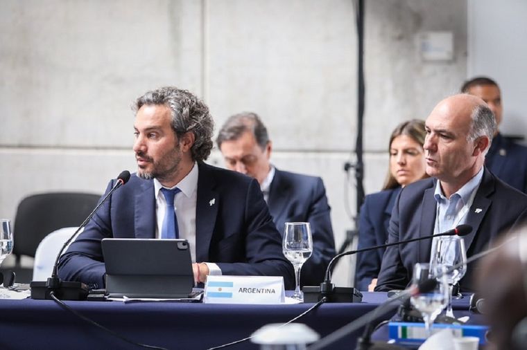 Guillermo Carmona y Santiago Cafiero Foto: Twitter @SantiagoCafiero