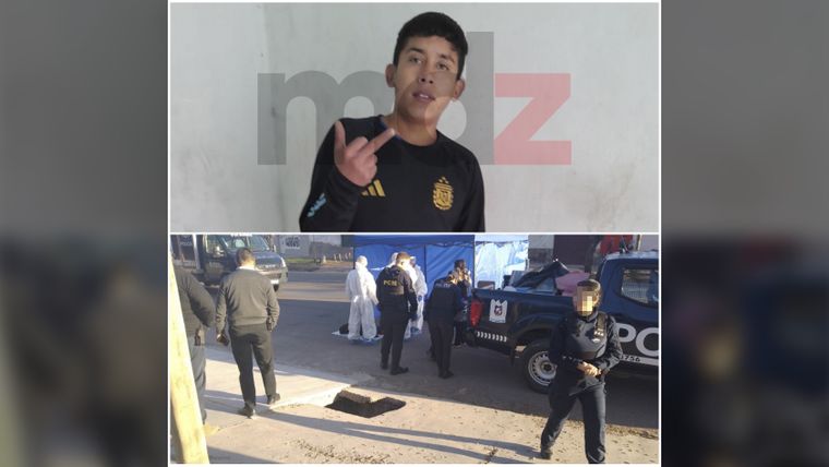 Thomás Puebla, la víctima del asesinato en Las Heras. Thomás Puebla, la víctima del asesinato en Las Heras.