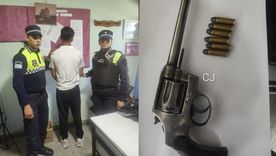 Un adolescente de 17 años fue detenido por las autoridades tras ingresar a una escuela con un arma de fuego cargada dentro de su mochila. Un adolescente de 17 años fue detenido por las autoridades tras ingresar a una escuela con un arma de fuego cargada dentro de su mochila.