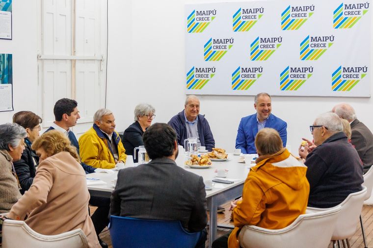 Matías Stevanato, intendente de Maipú