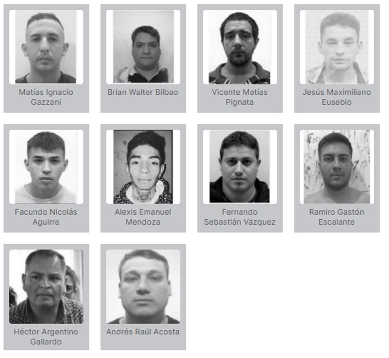 Santa Fe actualizó la lista de los diez delincuentes más buscados y por los cuales se ofrecen recompensas millonarias. Santa Fe actualizó la lista de los diez delincuentes más buscados y por los cuales se ofrecen recompensas millonarias.