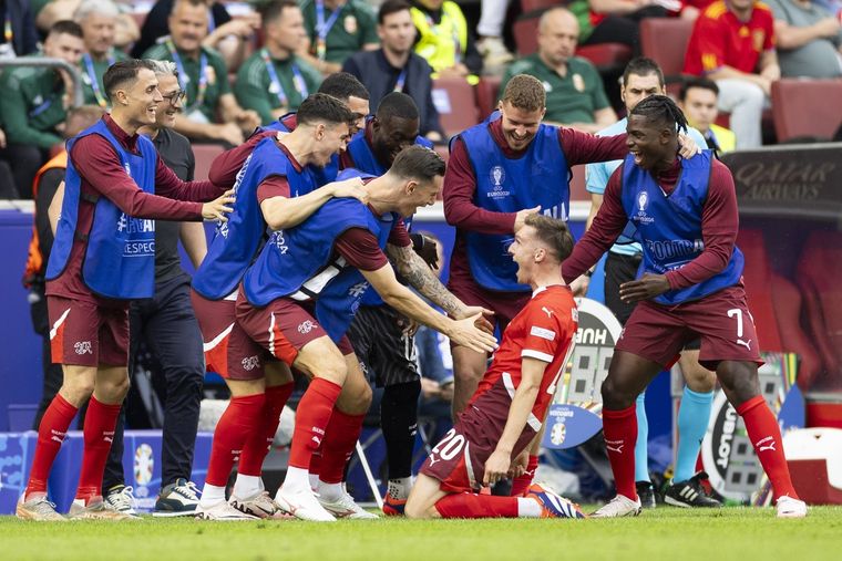 Los suizos sumaron tres puntos importantes. Foto: EFE