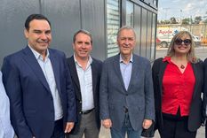 Gustavo Valdés, Jorge Difonso, Juan Schiaretti y Flavia Manoni.