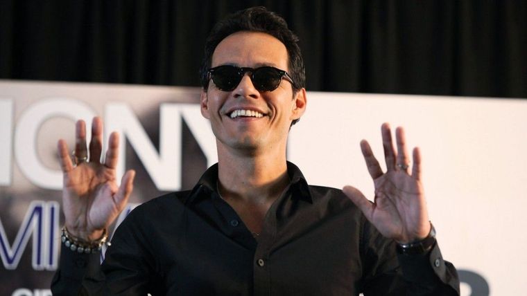 Marc Anthony Apoyo incondicional a su padre. Foto: Archivo