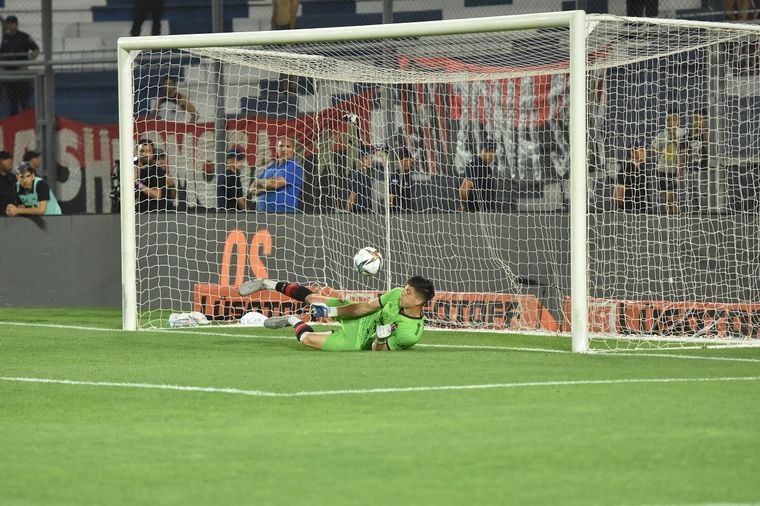 Facundo Altamirano, el héroe del Patrón en San Juan. Foto: Télam