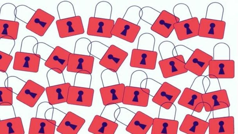 Acertijo visual, reto visual, candado