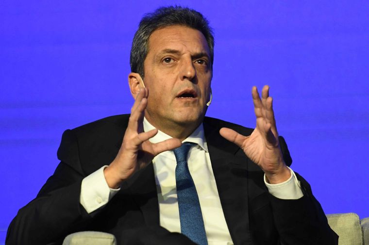 El ministro de Economía Sergio Massa necesita cuidar las reservas en un momento muy delicado de la negociación con el FMI. Foto: Télam