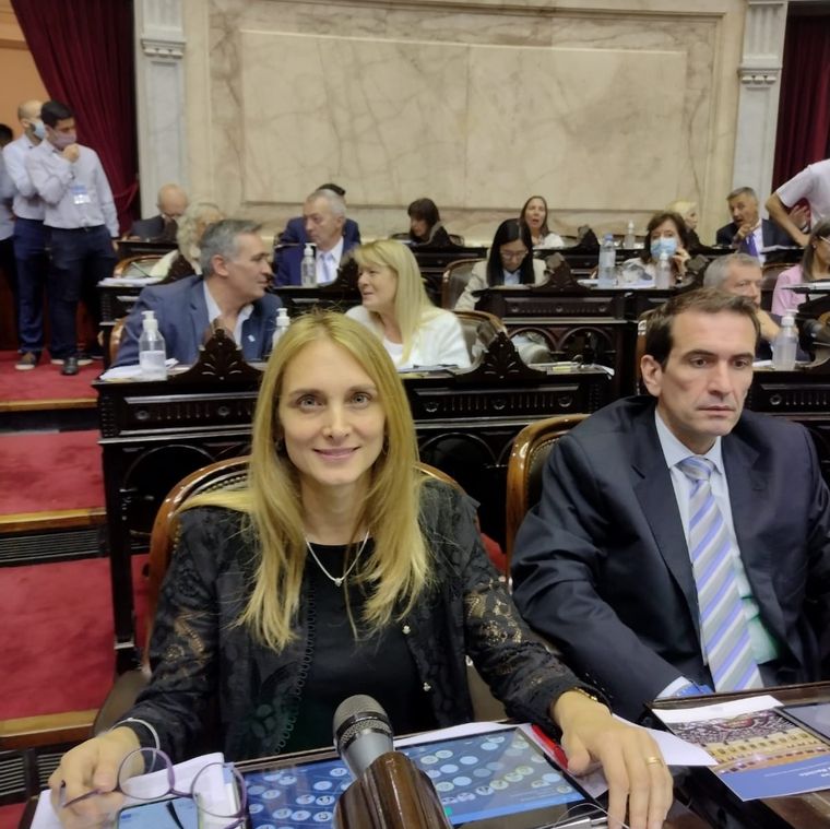 La diputada Brouwer de Koning. Foto: Twitter Brouwer de Koning