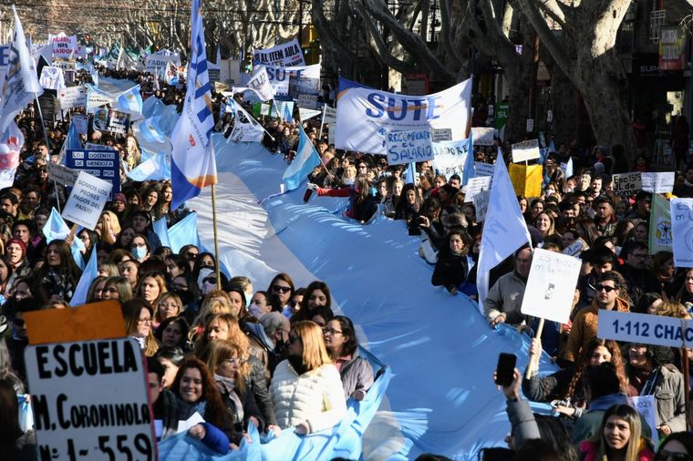 Anuncian un nuevo paro nacional docente para este jueves Foto: ALF PONCE MERCADO /MDZ