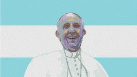 El mosaico de Nora Iniesta a ser inaugurado.