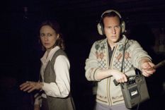 Se despiden los Warren en El Conjuro 4. Foto: Cortesía. Se despiden los Warren en El Conjuro 4. Foto: Cortesía.