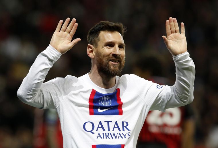 Lionel Messi anotó su gol 702 en clubes europeos. Foto: EFE
