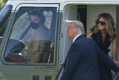 ¿Melania dejó a Trump?