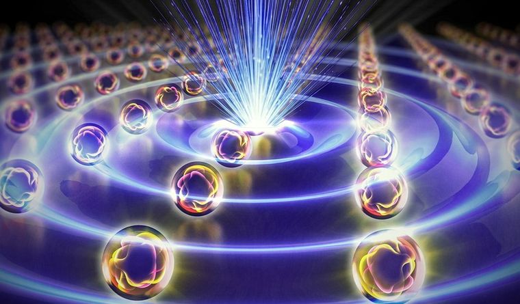 Los cristales de tiempo fotónicos son materiales ópticos que amplifican exponencialmente la luz. Foto: Dpa.