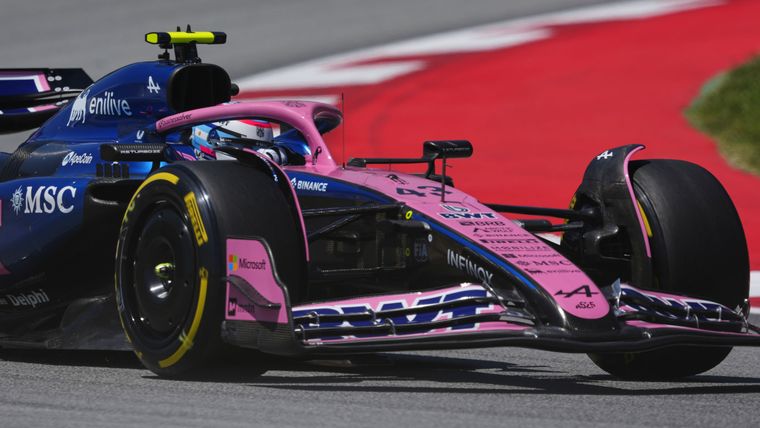 Franco Colapinto fue P20 en las prácticas 1 y 2 del GP de Barcelona. (Foto: EFE)